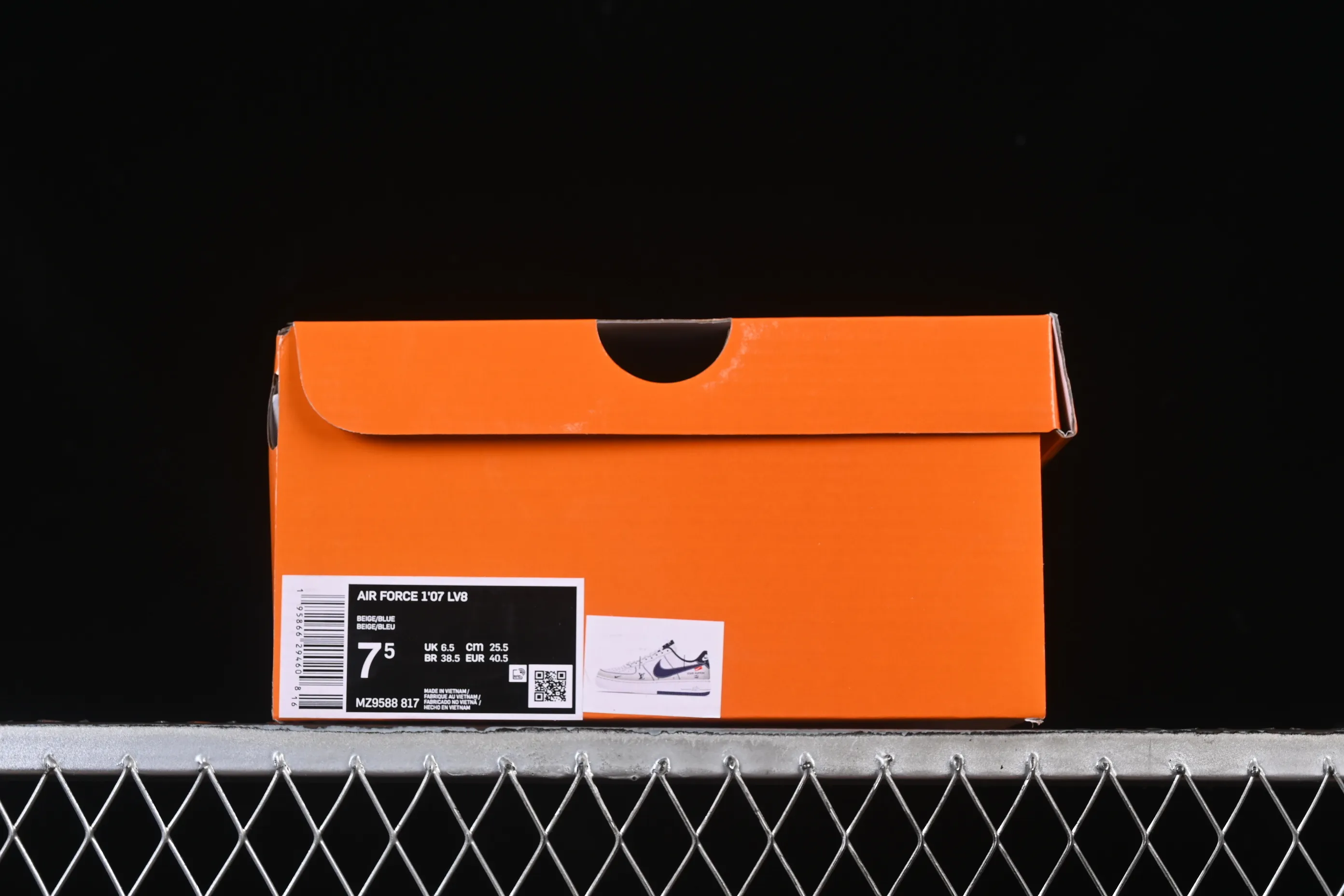 All Categories Nk Air Force 1 Air Force Series Nk Air Force 1 Low Air Force Low Nike Air Force 1'07 Low LV Co-branded Printed Beige Swoosh Air Force 1 Low-top Casual Shoes MZ9588-817